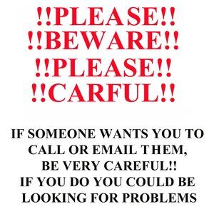 Be Careful